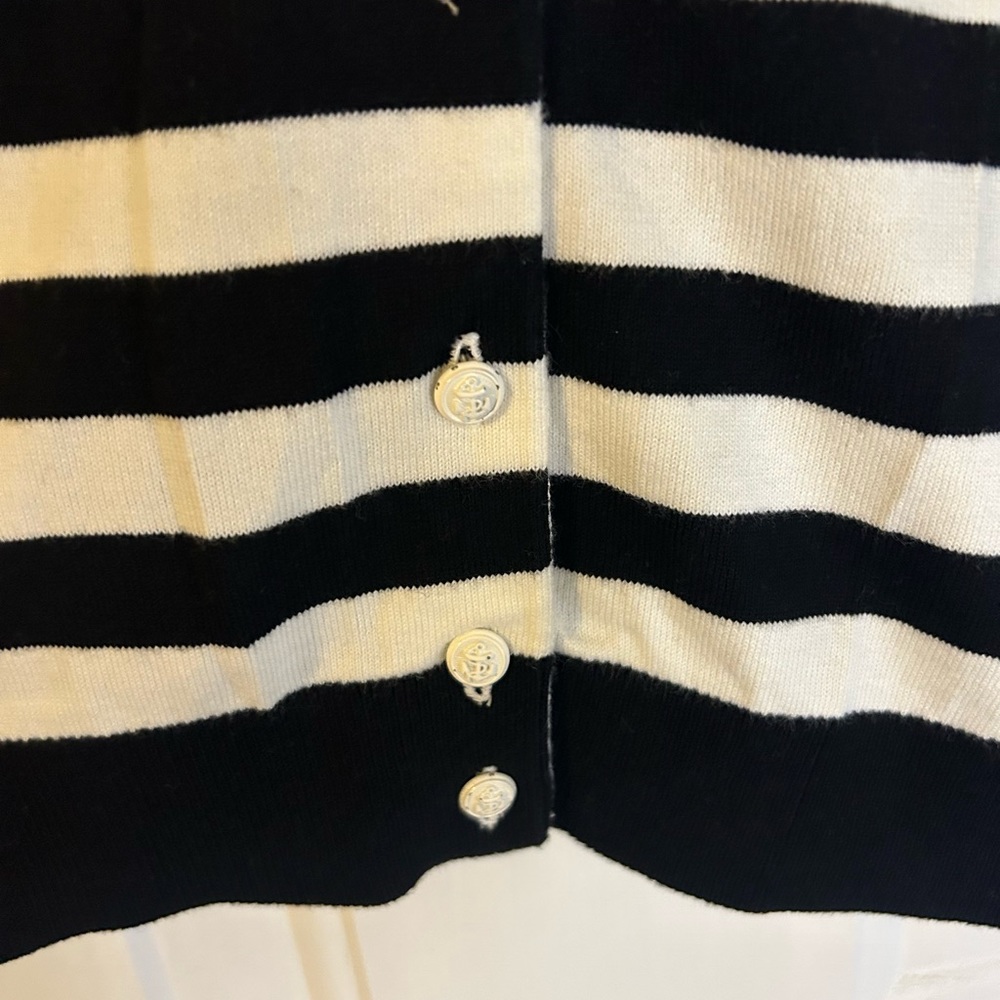 Talbots Ruffled Cardigan - Size L - Picture 4 of 5